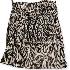 Wet Seal Animal Print Strapless & Shimmery